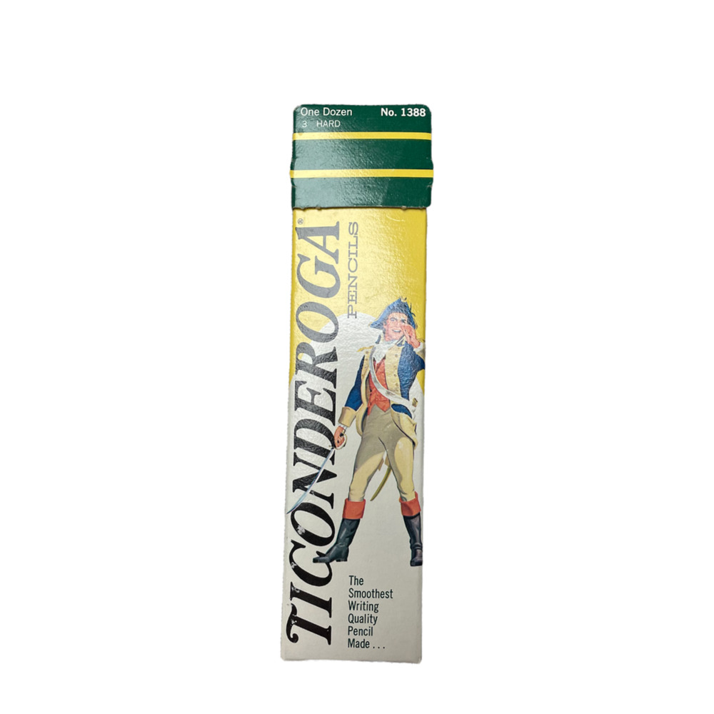 VTG New Dixon Ticonderoga 1388 #3 Hard Pencils Unsharpened MCM NOS